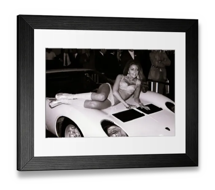 Framed Print : The 1970 London Motor Show at Earls Court, London Framed Print : The 1970 London Motor Show at Earls Court, London