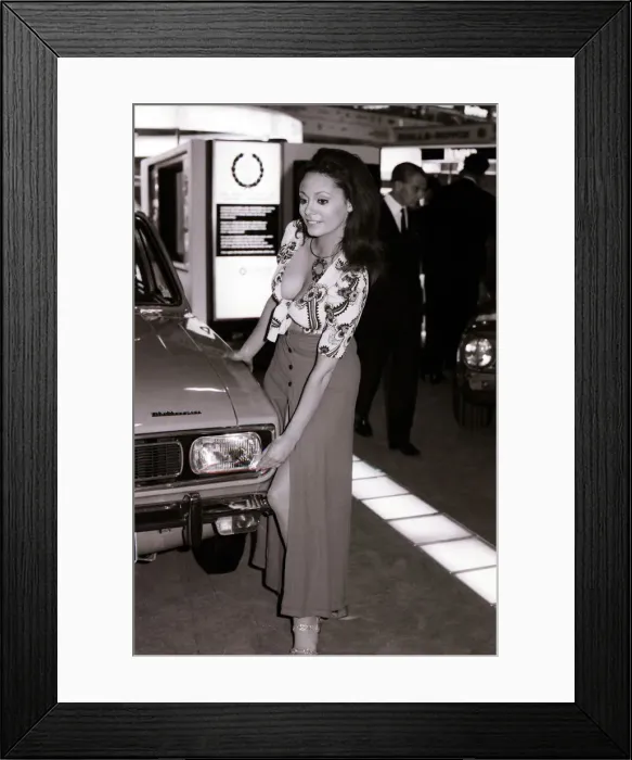 Framed Print : The 1970 London Motor Show at Earls Court, London Framed Print : The 1970 London Motor Show at Earls Court, London