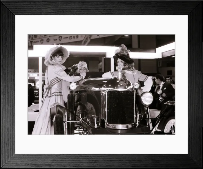 Framed Print : The 1970 London Motor Show at Earls Court, London Framed Print : The 1970 London Motor Show at Earls Court, London