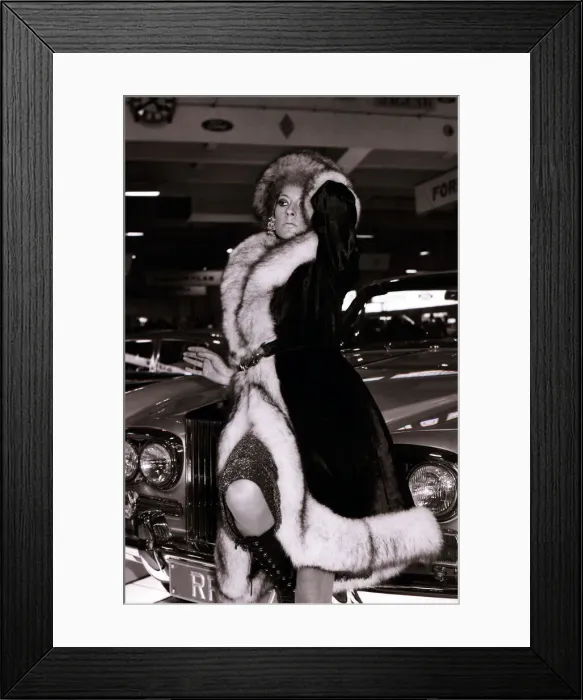 Framed Print : The 1970 London Motor Show at Earls Court, London Framed Print : The 1970 London Motor Show at Earls Court, London