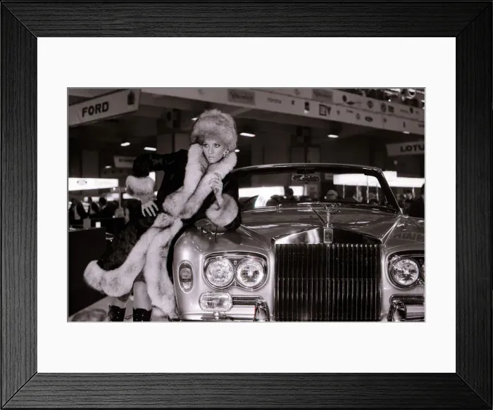 Framed Print : The 1970 London Motor Show at Earls Court, London Framed Print : The 1970 London Motor Show at Earls Court, London