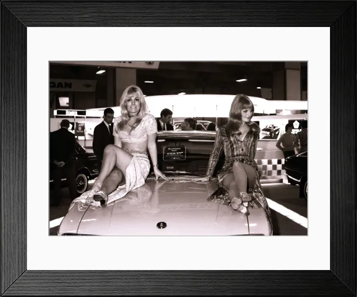Framed Print : The 1970 London Motor Show at Earls Court, London Framed Print : The 1970 London Motor Show at Earls Court, London