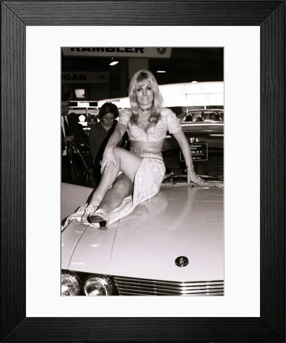 Framed Print : The 1970 London Motor Show at Earls Court, London Framed Print : The 1970 London Motor Show at Earls Court, London