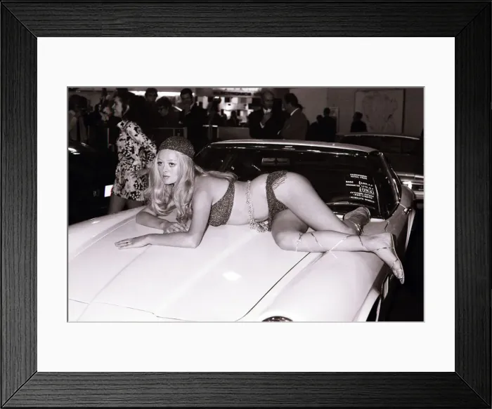 Framed Print : The 1970 London Motor Show at Earls Court, London Framed Print : The 1970 London Motor Show at Earls Court, London