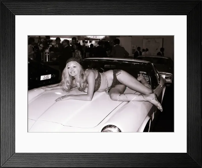 Framed Print : The 1970 London Motor Show at Earls Court, London Framed Print : The 1970 London Motor Show at Earls Court, London
