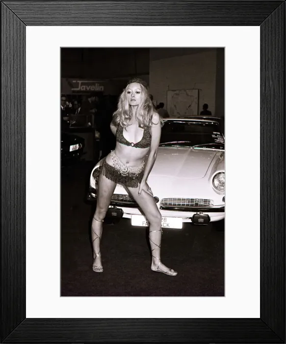 Framed Print : The 1970 London Motor Show at Earls Court, London Framed Print : The 1970 London Motor Show at Earls Court, London