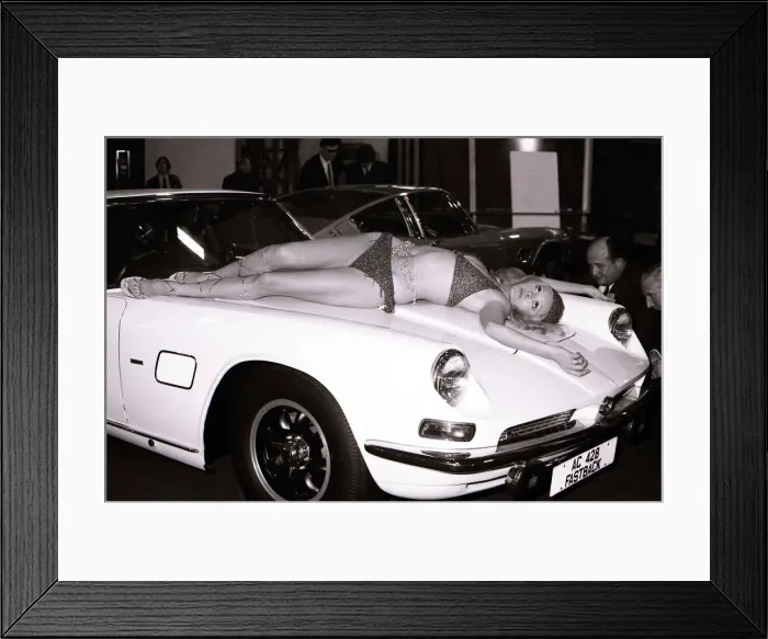 Framed Print : The 1970 London Motor Show at Earls Court, London Framed Print : The 1970 London Motor Show at Earls Court, London