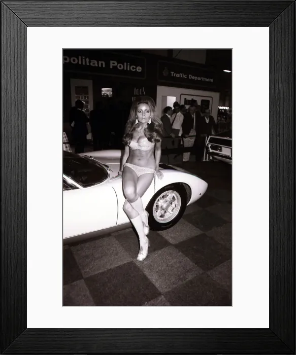 Framed Print : The 1970 London Motor Show at Earls Court, London Framed Print : The 1970 London Motor Show at Earls Court, London