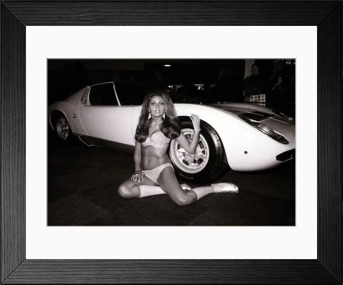 Framed Print : The 1970 London Motor Show at Earls Court, London Framed Print : The 1970 London Motor Show at Earls Court, London