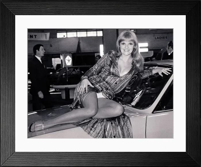 Framed Print : The 1970 London Motor Show at Earls Court, London Framed Print : The 1970 London Motor Show at Earls Court, London
