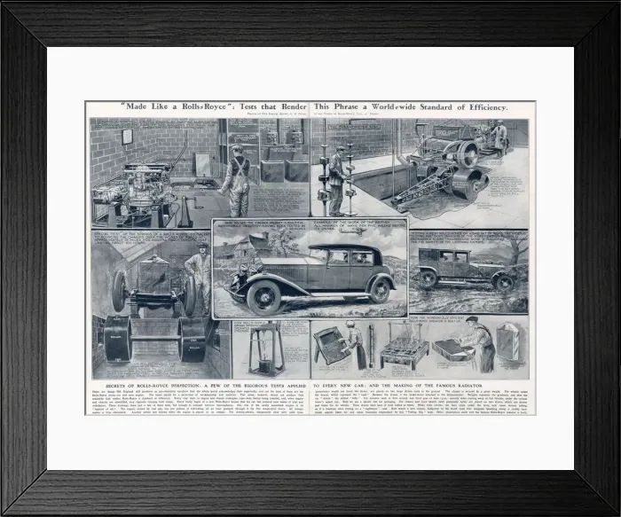 Framed Print : Made like a Rolls Royce by G. H. Davis Framed Print : Made like a Rolls Royce by G. H. Davis