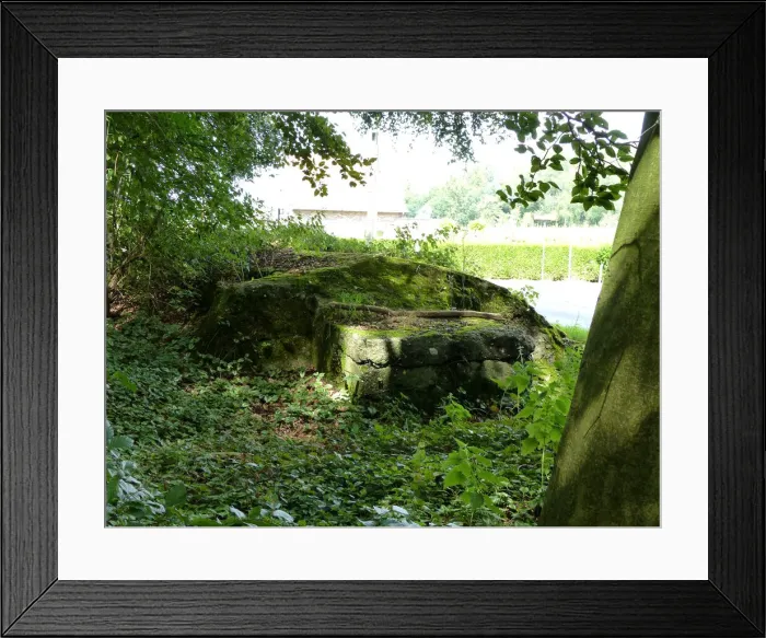 Framed Print : A bunker at the northern corner of Shrewsbury Forest Framed Print : A bunker at the northern corner of Shrewsbury Forest