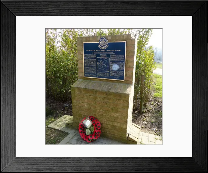 Framed Print : Canadian 15th Battalion 48th Highlanders, 3rd Bde Memorial Framed Print : Canadian 15th Battalion 48th Highlanders, 3rd Bde Memorial