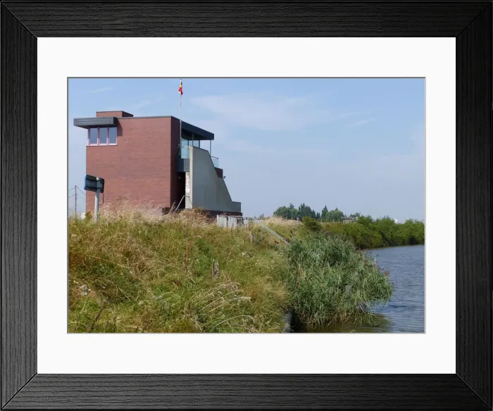 Framed Print : The Trenches of Death Museum by the River Izjer, Dixmuide Framed Print : The Trenches of Death Museum by the River Izjer, Dixmuide
