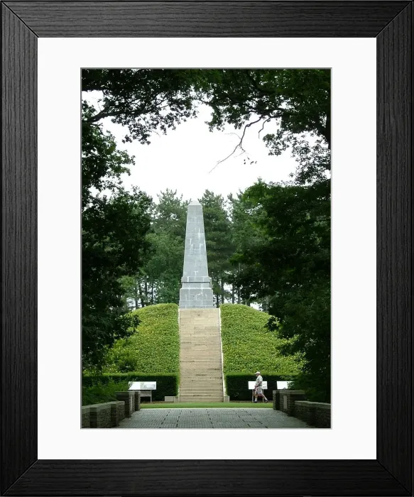 Framed Print : Australian 5th Division Memorial, Polygon Wood
