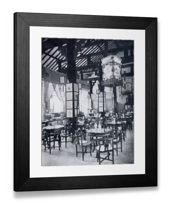 Framed Print : The Chinese restaurant in the Hong Kong section of the British Empire exhibition Framed Print : The Chinese restaurant in the Hong Kong section of the British Empire exhibition