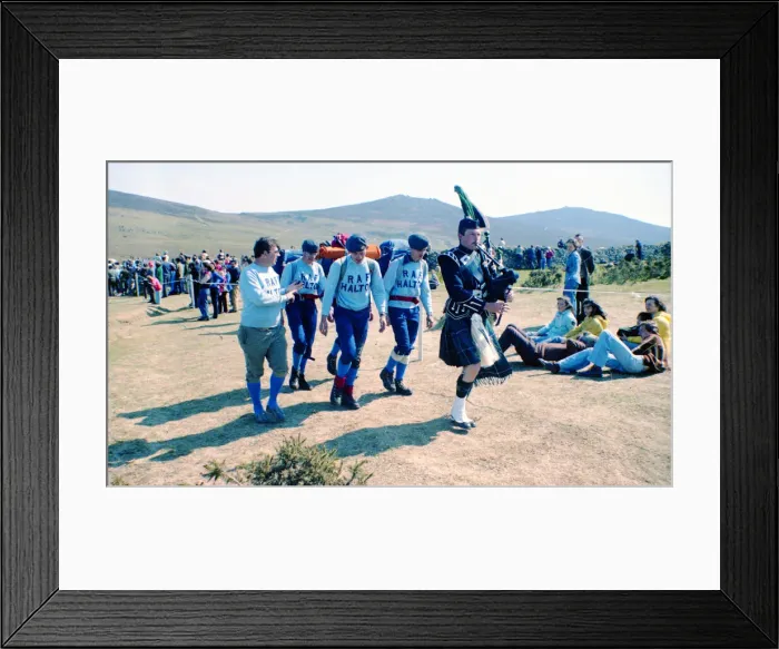 Framed Print : RAF Halton Ten Tors expedition 1977 - A 125th entry team Framed Print : RAF Halton Ten Tors expedition 1977 - A 125th entry team