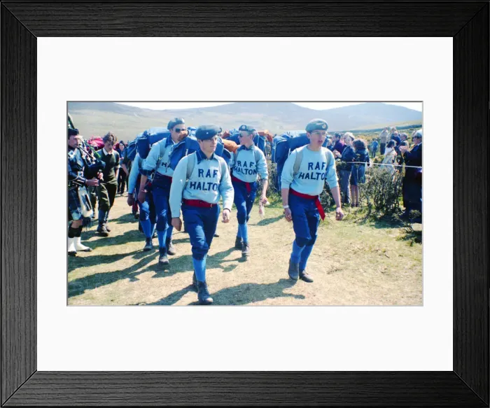 Framed Print : RAF Halton Ten Tors expedition 1977 - A 124th entry team Framed Print : RAF Halton Ten Tors expedition 1977 - A 124th entry team