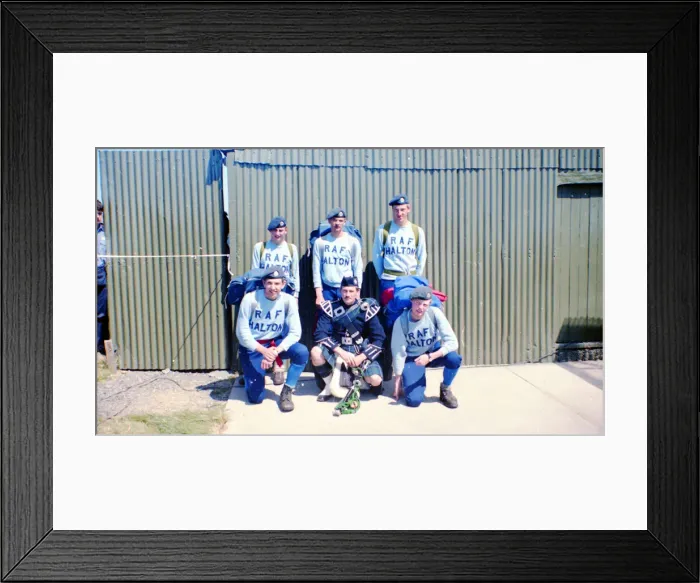 Framed Print : RAF Halton Ten Tors expedition 1977 - A 125th entry team Framed Print : RAF Halton Ten Tors expedition 1977 - A 125th entry team