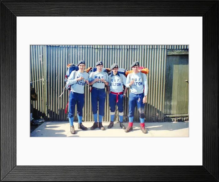 Framed Print : RAF Halton Ten Tors expedition 1977 - A 126th entry team Framed Print : RAF Halton Ten Tors expedition 1977 - A 126th entry team