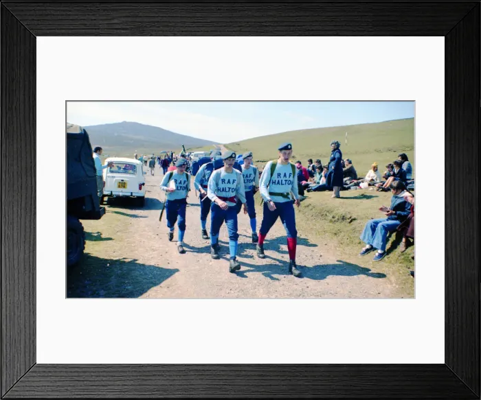 Framed Print : RAF Halton Ten Tors expedition 1977 - A 126th entry team Framed Print : RAF Halton Ten Tors expedition 1977 - A 126th entry team