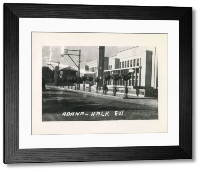 Framed Print : Adana, Turkey - Halkevi (Community Centre) Framed Print : Adana, Turkey - Halkevi (Community Centre)