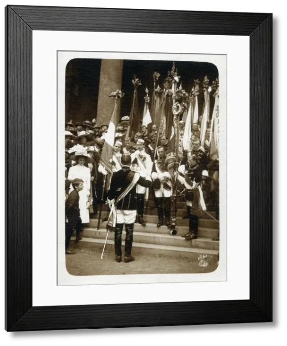 Framed Print : Student Graduation in Austria - 1900s Framed Print : Student Graduation in Austria - 1900s
