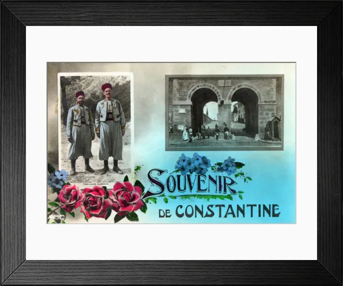 Framed Print : Constantine, Algeria - Caserne des Zouaves Framed Print : Constantine, Algeria - Caserne des Zouaves