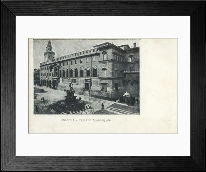 Framed Print : Bologna, Italy - Palazzo Municipale Framed Print : Bologna, Italy - Palazzo Municipale