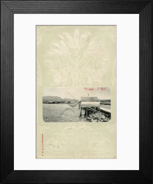 Framed Print : The Pier - Viareggio, Italy Framed Print : The Pier - Viareggio, Italy
