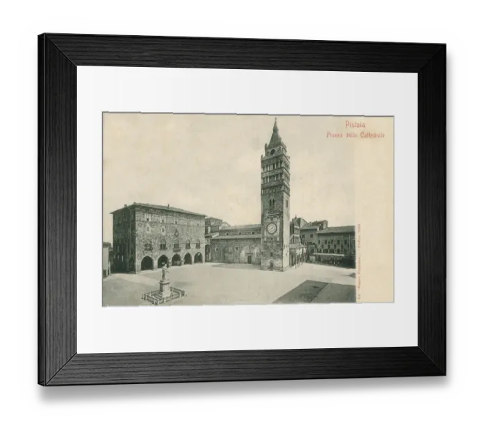 Framed Print : Pistoia, Italy - Piazza del Duomo Framed Print : Pistoia, Italy - Piazza del Duomo