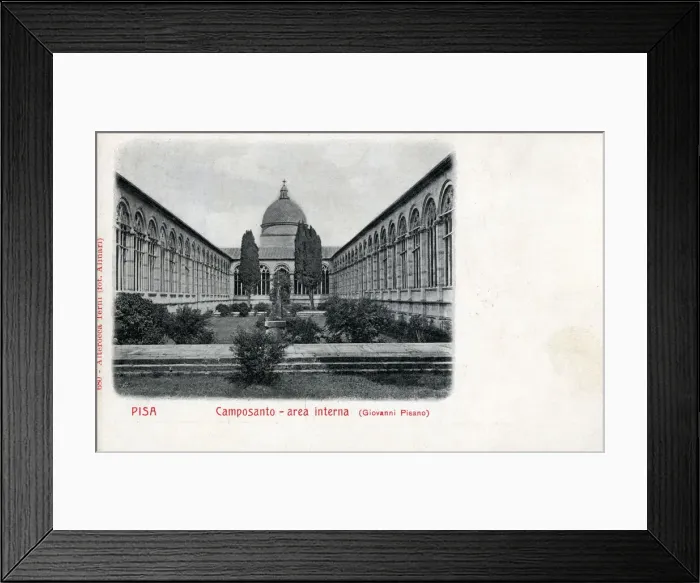 Framed Print : Campo Sant, Cathedral Square, Pisa, Italy Framed Print : Campo Sant, Cathedral Square, Pisa, Italy