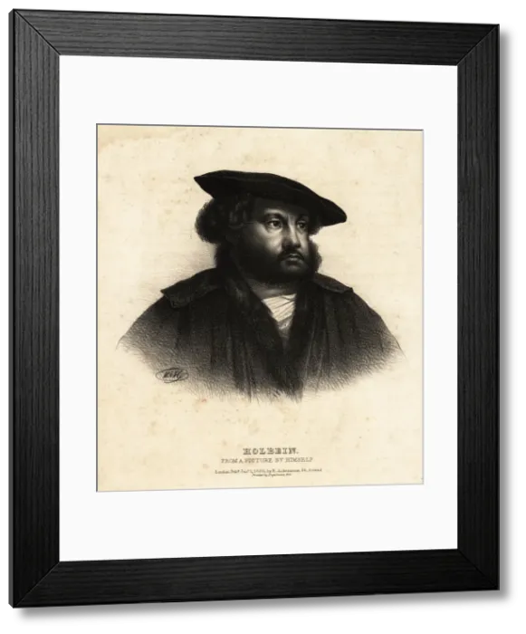 Framed Print : Hans Holbein the younger Framed Print : Hans Holbein the younger