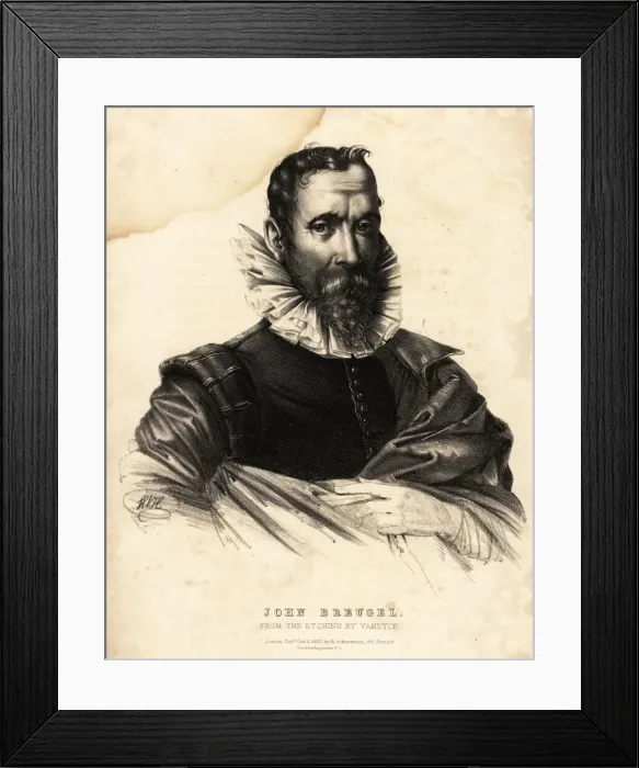 Framed Print : Jan Brueghel the Elder, Flemish painter Framed Print : Jan Brueghel the Elder, Flemish painter