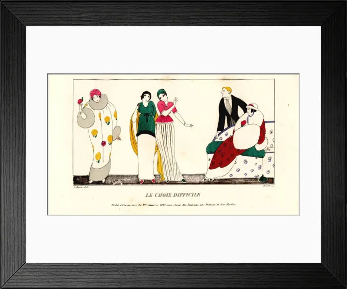 Framed Print : The difficult choice Framed Print : The difficult choice