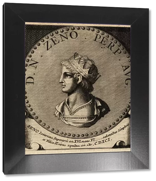 Portrait of Roman Emperor Zeno