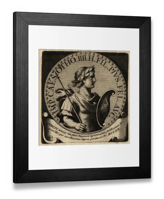 Framed Print : Holy Roman Emperor Otto IV Framed Print : Holy Roman Emperor Otto IV