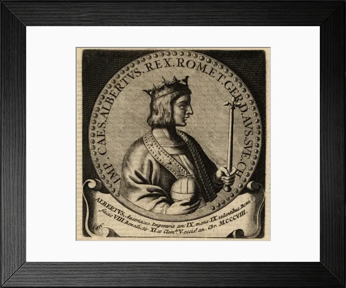 Framed Print : Albert I of Habsburg Framed Print : Albert I of Habsburg