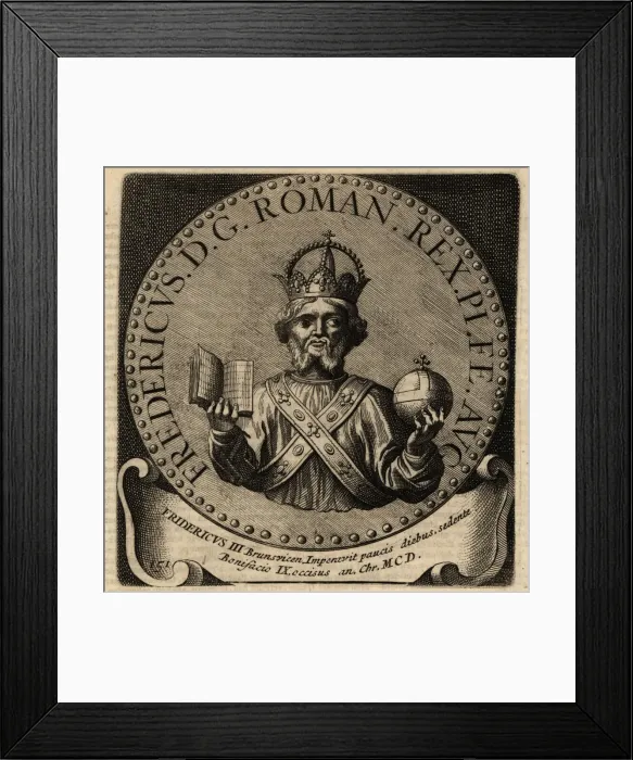 Framed Print : Holy Roman Emperor Frederick III Framed Print : Holy Roman Emperor Frederick III