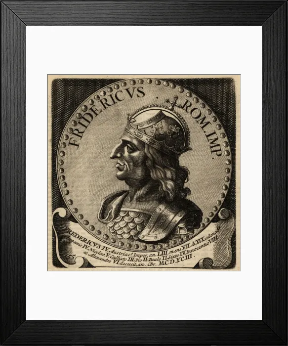 Framed Print : Holy Roman Emperor Frederick III Framed Print : Holy Roman Emperor Frederick III