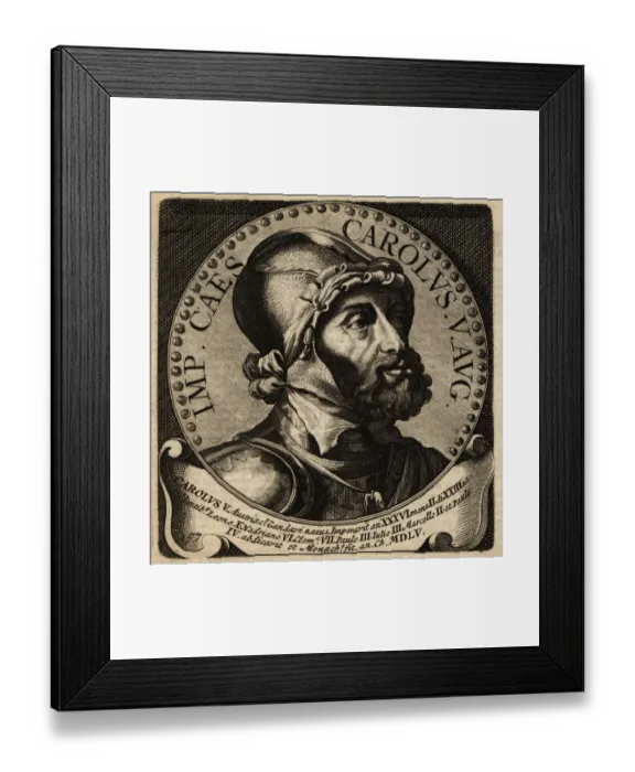 Framed Print : Holy Roman Emperor Charles V Framed Print : Holy Roman Emperor Charles V