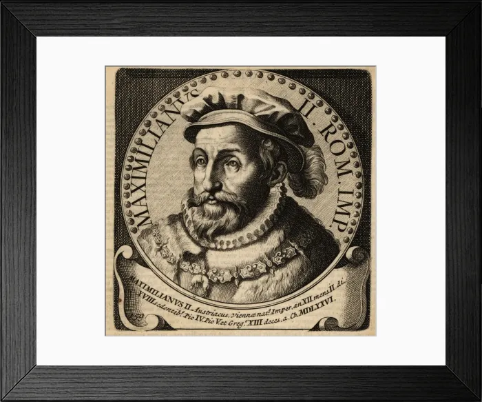 Framed Print : Holy Roman Emperor Maximilian II Framed Print : Holy Roman Emperor Maximilian II