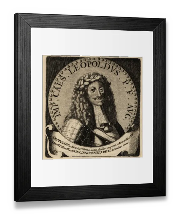 Framed Print : Holy Roman Emperor Leopold I Framed Print : Holy Roman Emperor Leopold I