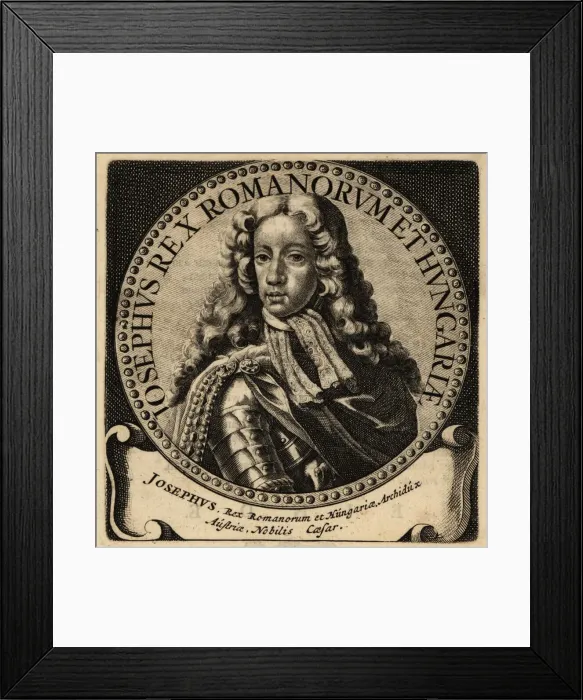 Framed Print : Holy Roman Emperor Joseph I Framed Print : Holy Roman Emperor Joseph I