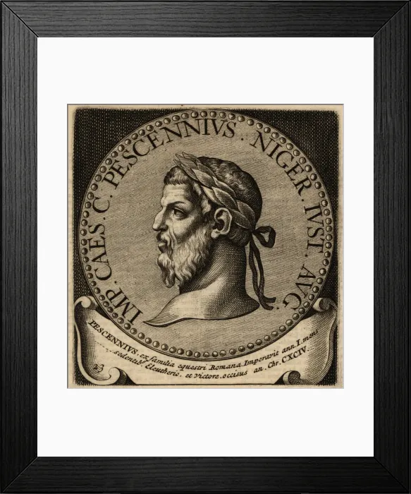 Framed Print : Portrait of Roman Emperor Pescennius Niger Framed Print : Portrait of Roman Emperor Pescennius Niger