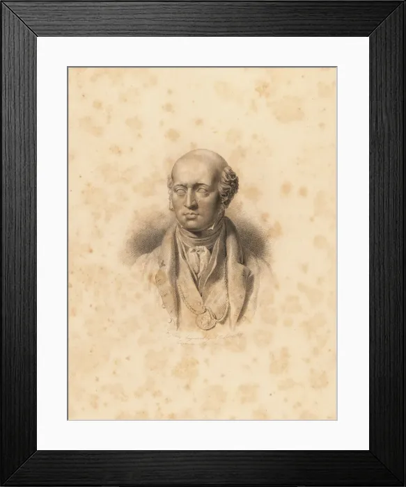 Framed Print : Portrait bust of artist Sir Thomas Lawrence Framed Print : Portrait bust of artist Sir Thomas Lawrence