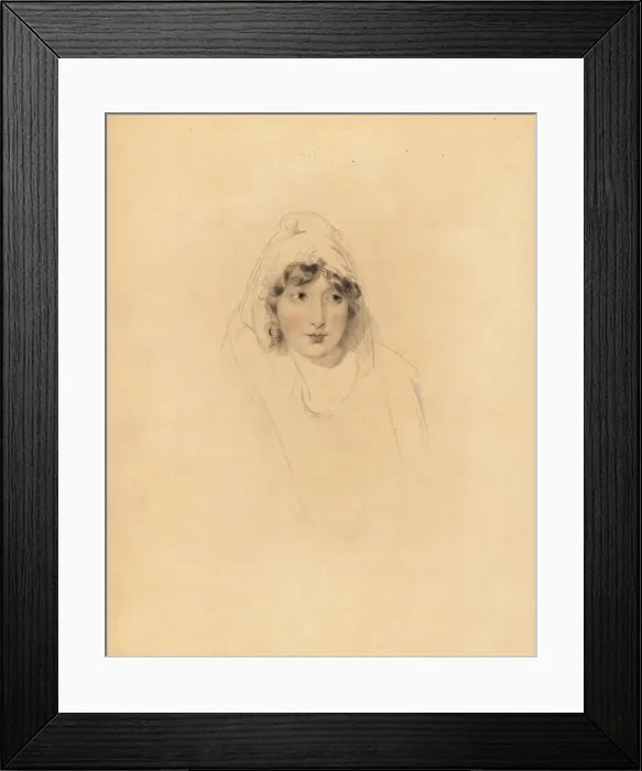 Framed Print : Portrait of Augusta Lowther, Lady Lonsdale Framed Print : Portrait of Augusta Lowther, Lady Lonsdale