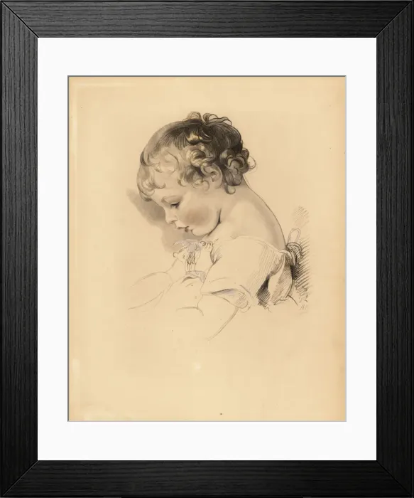 Framed Print : Portrait of Henry Bloxam, nephew to Sir Thomas Lawrence Framed Print : Portrait of Henry Bloxam, nephew to Sir Thomas Lawrence