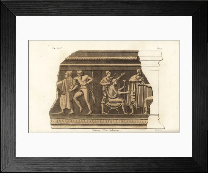 Framed Print : The Etruscan god Faunus Framed Print : The Etruscan god Faunus