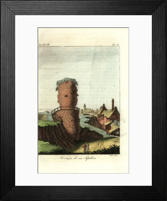Framed Print : Ruins of the mausoleum to Drusus near Mainz, Germany Framed Print : Ruins of the mausoleum to Drusus near Mainz, Germany